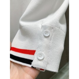 New Spring And Summer Polo Shirt with Pocket, Knitted Collar Button Trendy T-Shirt, Short Sleeve Sweater, Comfortable And Casual Versatile Top, Machine Washable.