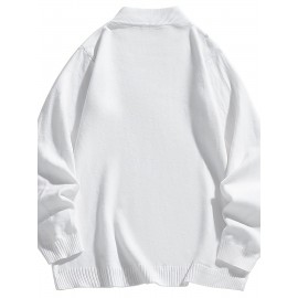 American High Street Sweater for Men, Autumn/winter Mid-neck Top