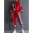 Women's Fall Winter New Color Block Hoodie Set Casual Sweatshirt Pants 2pcs