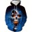 3D Men's Long Sleeve Casual Hoodie, Skull Print Hoodie, Drawstring, Kangaroo Pocket, Fashion Sweatshirt, Fashion Pattern Hoodie, Sports Fashion, Daily Spring Autumn Winter Top, PLUS SIZE