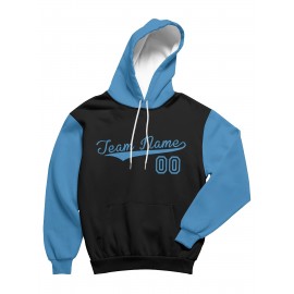 Custom Men'S Hoodies Featuring Personalized Names And Numbers - Available in Multiple Colors, Suitable for Baseball, Hiking, And Everyday Casual Wear - with a Hood, Front Pocket, Made of, Perfect for Outdoor Activities, Plus Size
