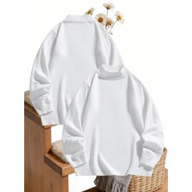 American High Street Sweater for Men, Autumn/winter Mid-neck Top